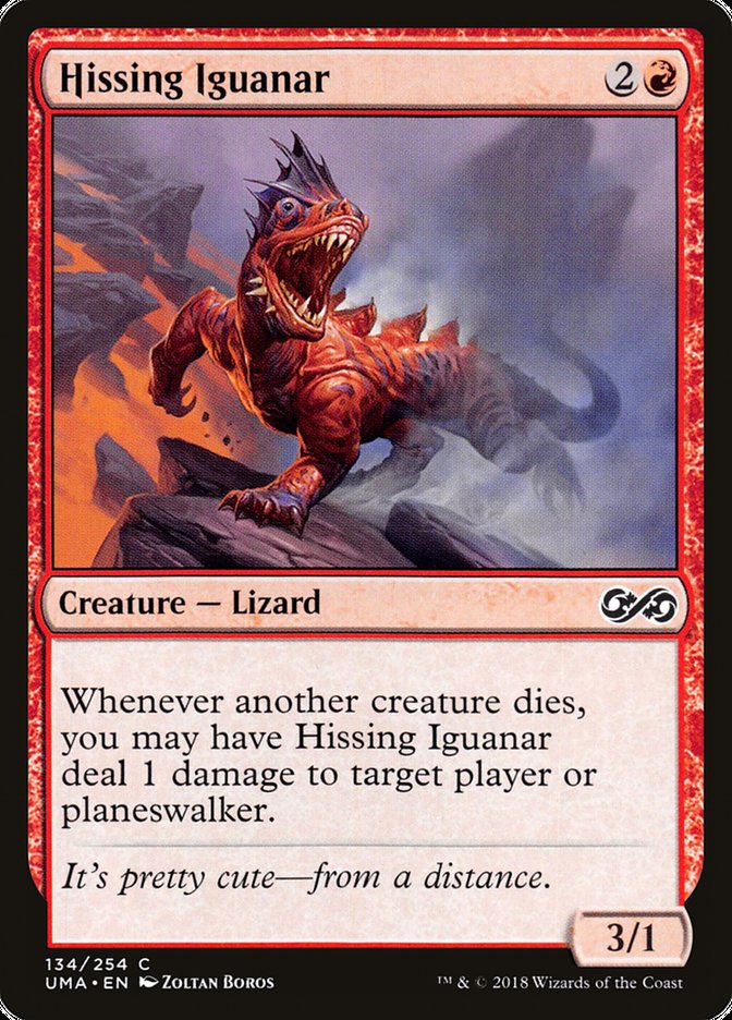 Hissing Iguanar [Ultimate Masters] | Total Play