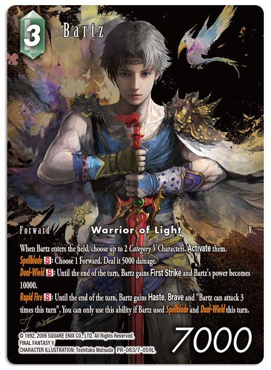 Bartz (Full Art) [Opus VII Promo Cards] | Total Play
