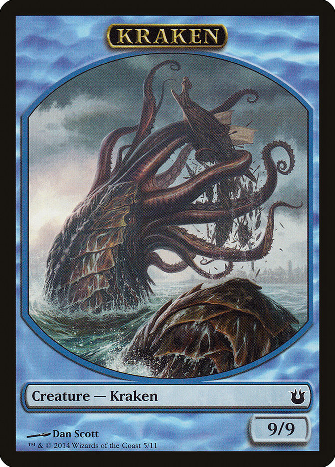 Kraken Token [Born of the Gods Tokens] | Total Play