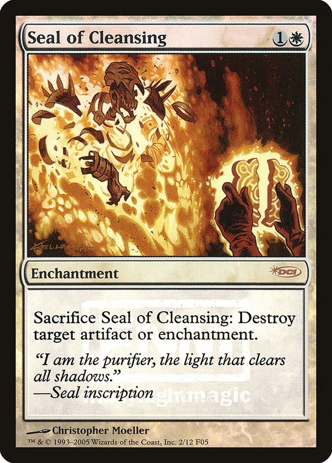 Seal of Cleansing [Friday Night Magic 2005] | Total Play