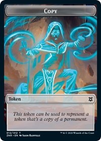 Copy // Illusion Double-Sided Token [Zendikar Rising Tokens] | Total Play