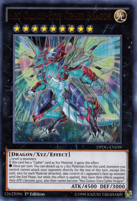 Neo Galaxy-Eyes Cipher Dragon [DPDG-EN039] Ultra Rare | Total Play