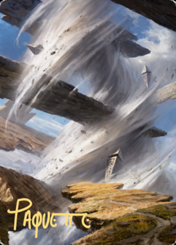 Plains 2 Art Card (Gold-Stamped Signature) [Zendikar Rising Art Series] | Total Play