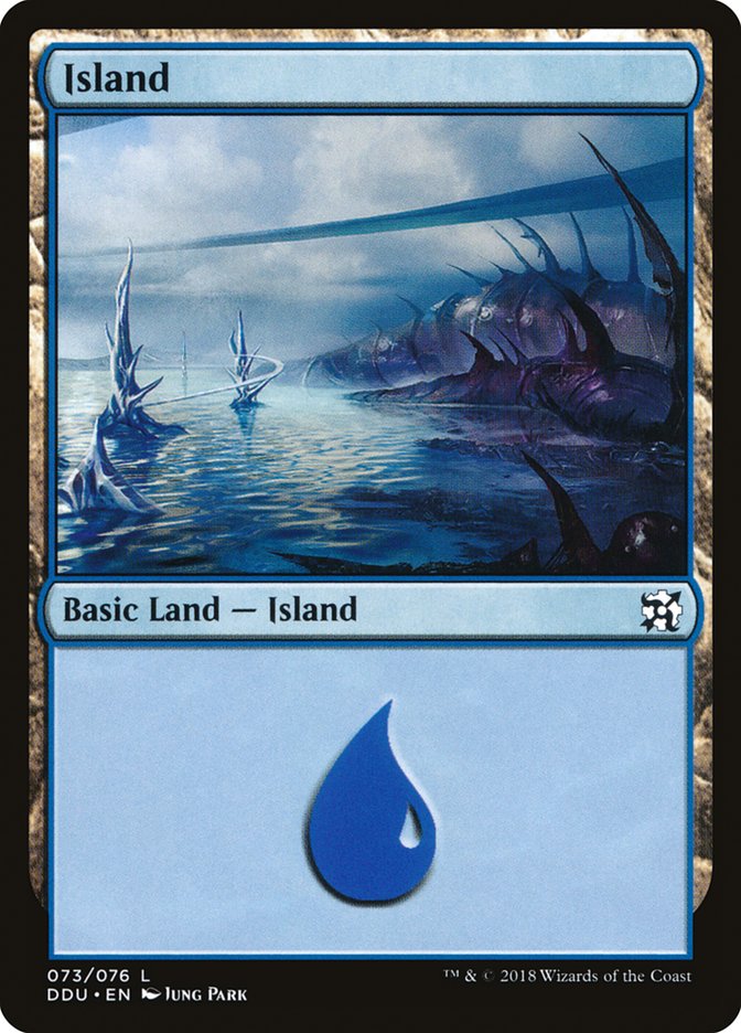 Island (73) [Duel Decks: Elves vs. Inventors] | Total Play