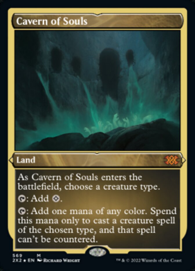 Cavern of Souls (Foil Etched) [Double Masters 2022] | Total Play