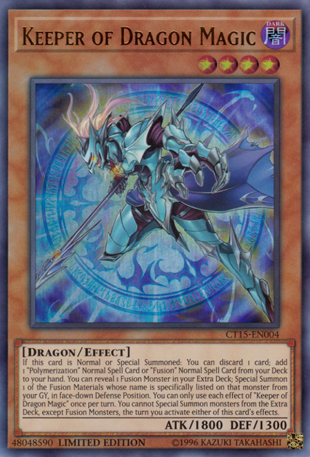 Keeper of Dragon Magic [CT15-EN004] Ultra Rare | Total Play