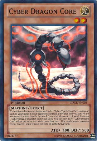 Cyber Dragon Core [SDCR-EN001] Super Rare | Total Play