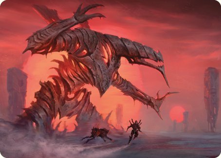 Red Sun's Zenith Art Card [Phyrexia: All Will Be One Art Series] | Total Play