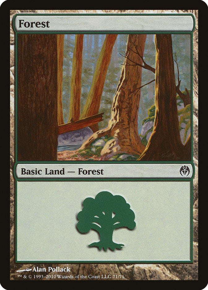 Forest (71) [Duel Decks: Phyrexia vs. the Coalition] | Total Play