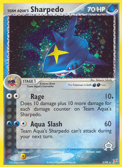 Team Aqua's Sharpedo (5/95) [EX: Team Magma vs Team Aqua] | Total Play