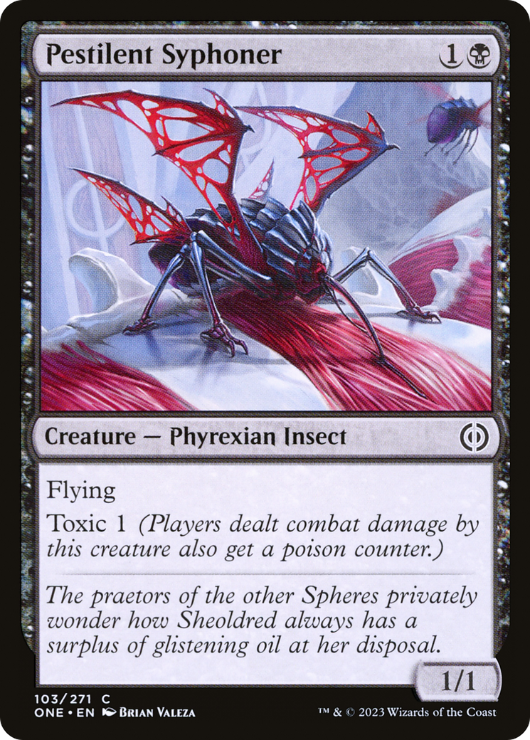 Pestilent Syphoner [Phyrexia: All Will Be One] | Total Play