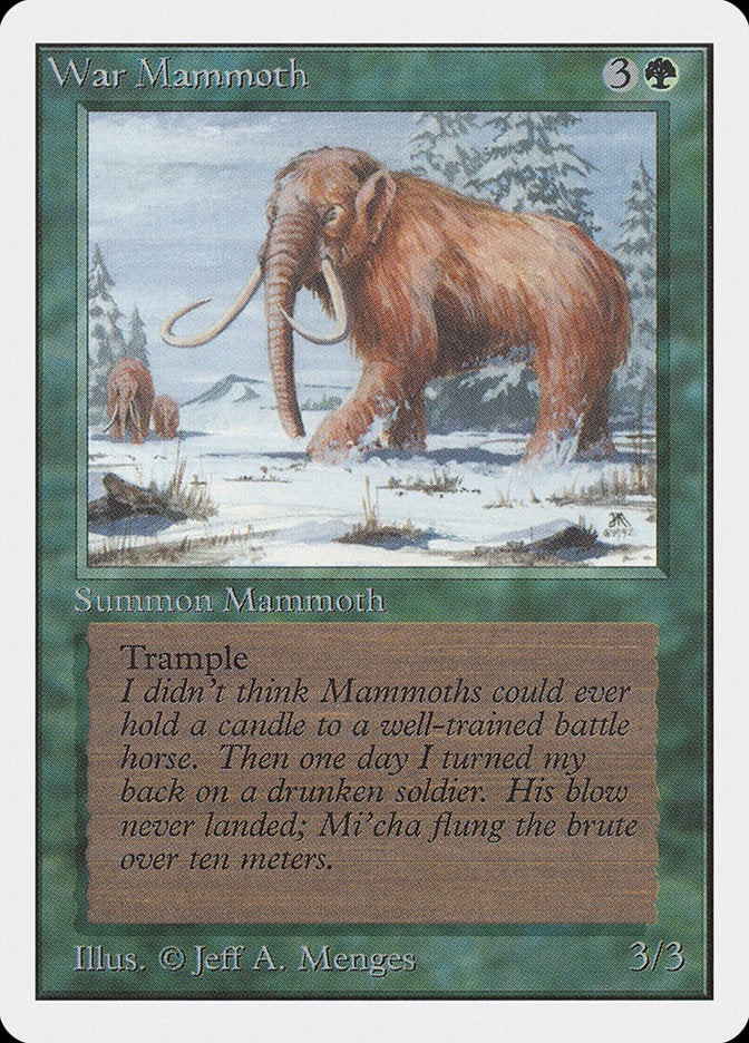 War Mammoth [Unlimited Edition] | Total Play