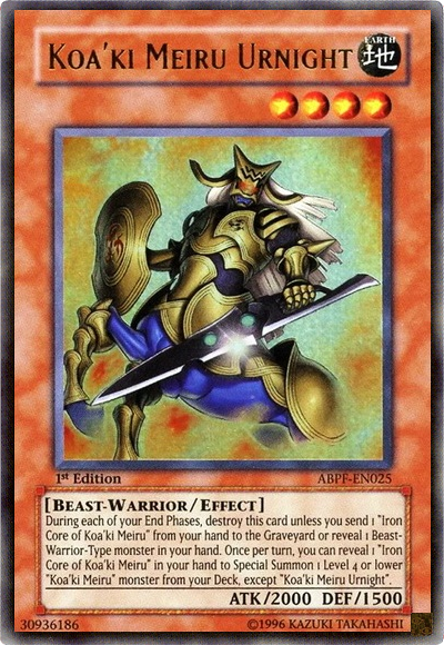 Koa'ki Meiru Urnight [ABPF-EN025] Ultra Rare | Total Play