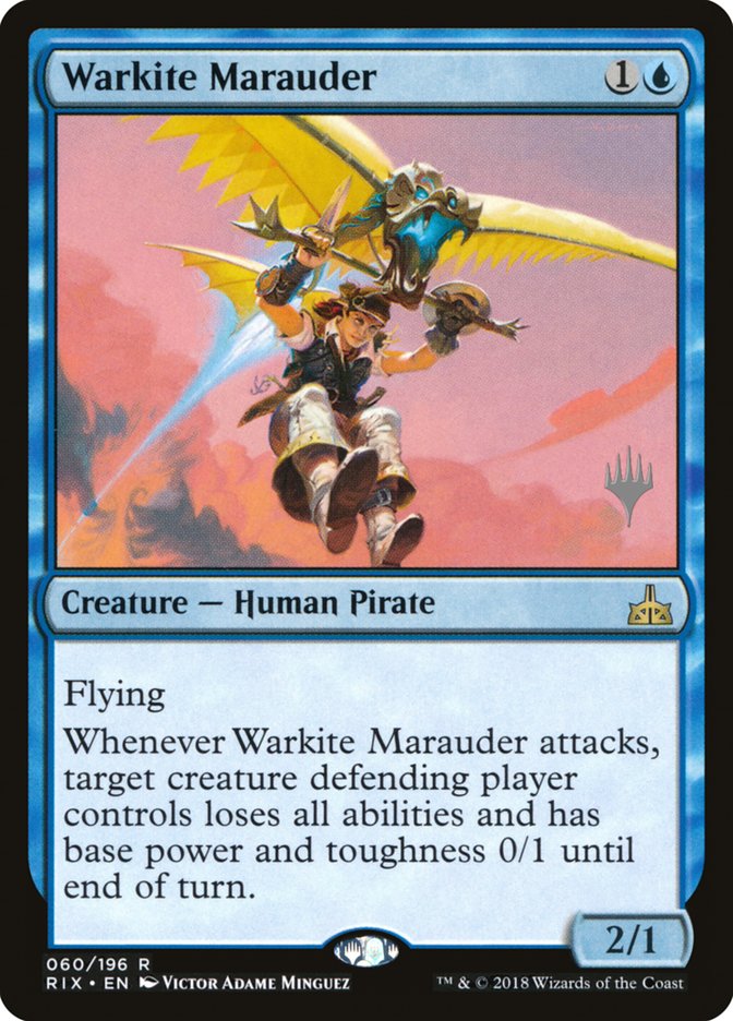 Warkite Marauder (Promo Pack) [Rivals of Ixalan Promos] | Total Play