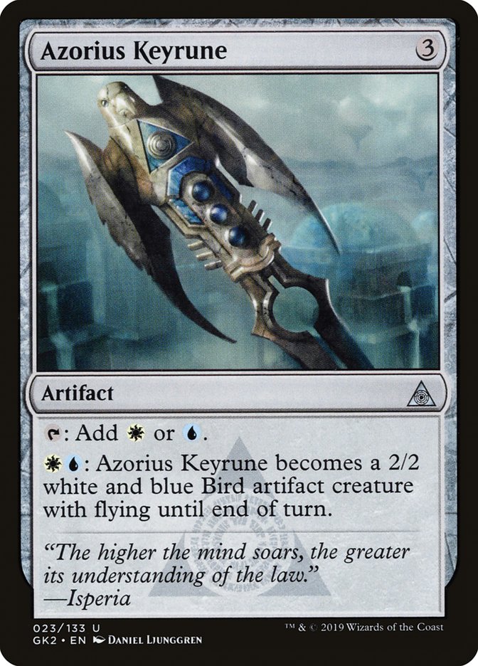 Azorius Keyrune [Ravnica Allegiance Guild Kit] | Total Play