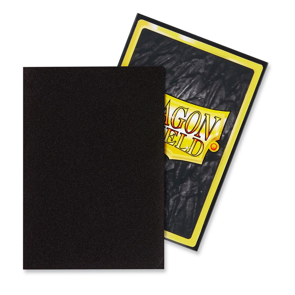Dragon Shield: Japanese Size 60ct Sleeves - Black (Matte) | Total Play