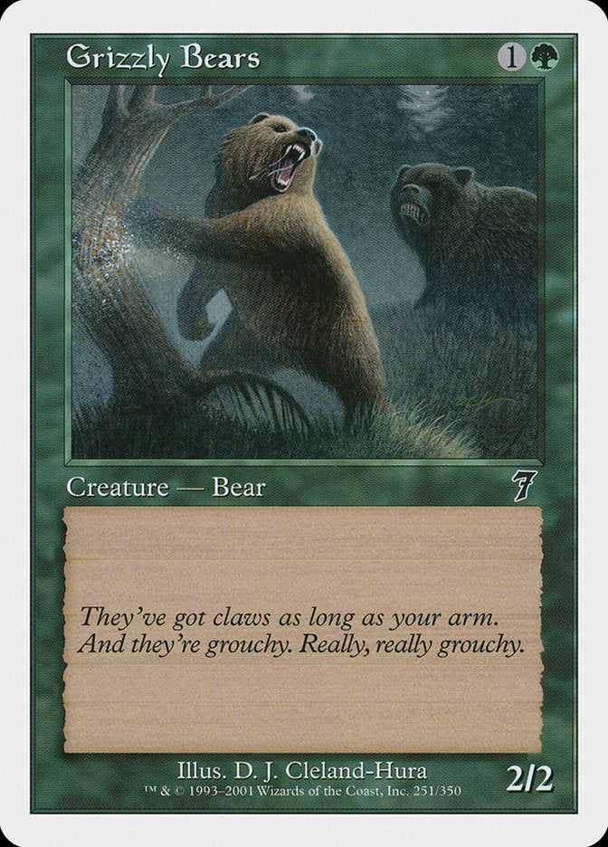Grizzly Bears [Seventh Edition] | Total Play