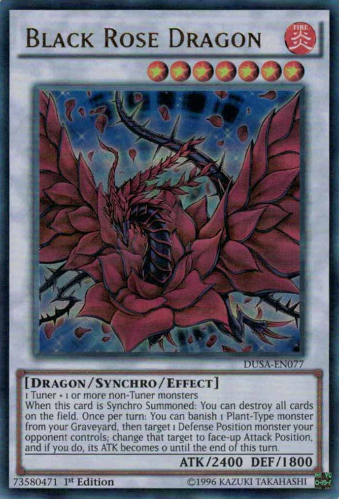 Black Rose Dragon [DUSA-EN077] Ultra Rare | Total Play