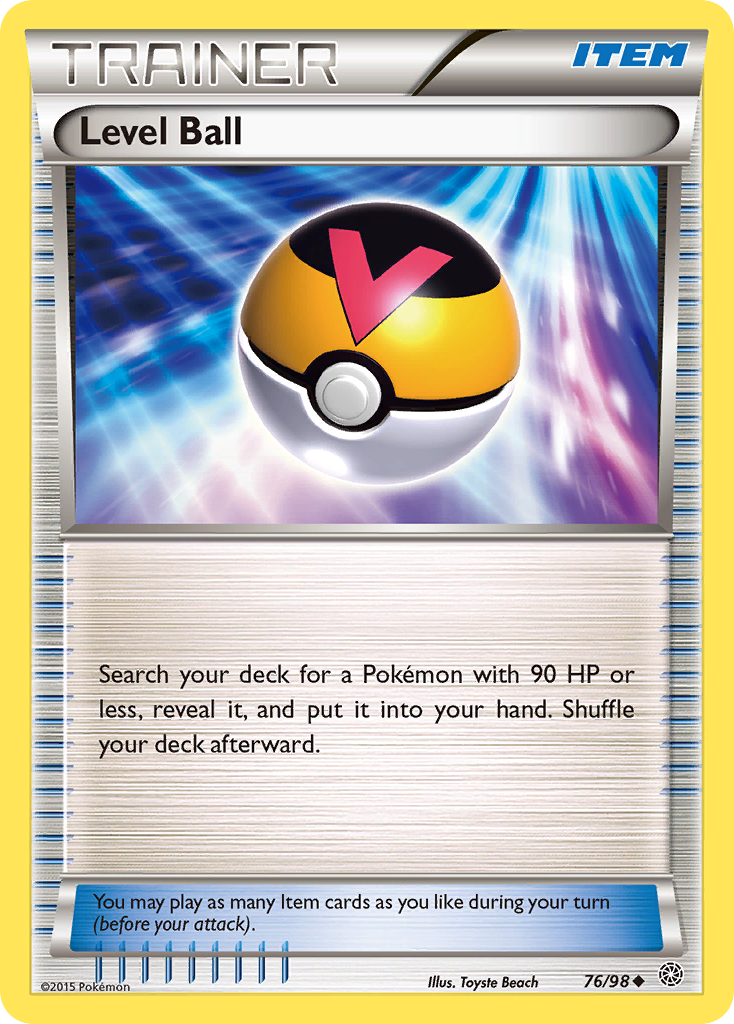 Level Ball (76/98) [XY: Ancient Origins] | Total Play
