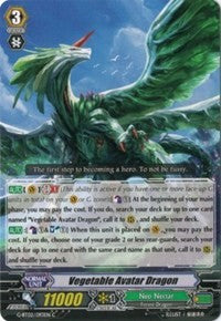 Vegetable Avatar Dragon (G-BT02/093EN) [Soaring Ascent of Gale & Blossom] | Total Play
