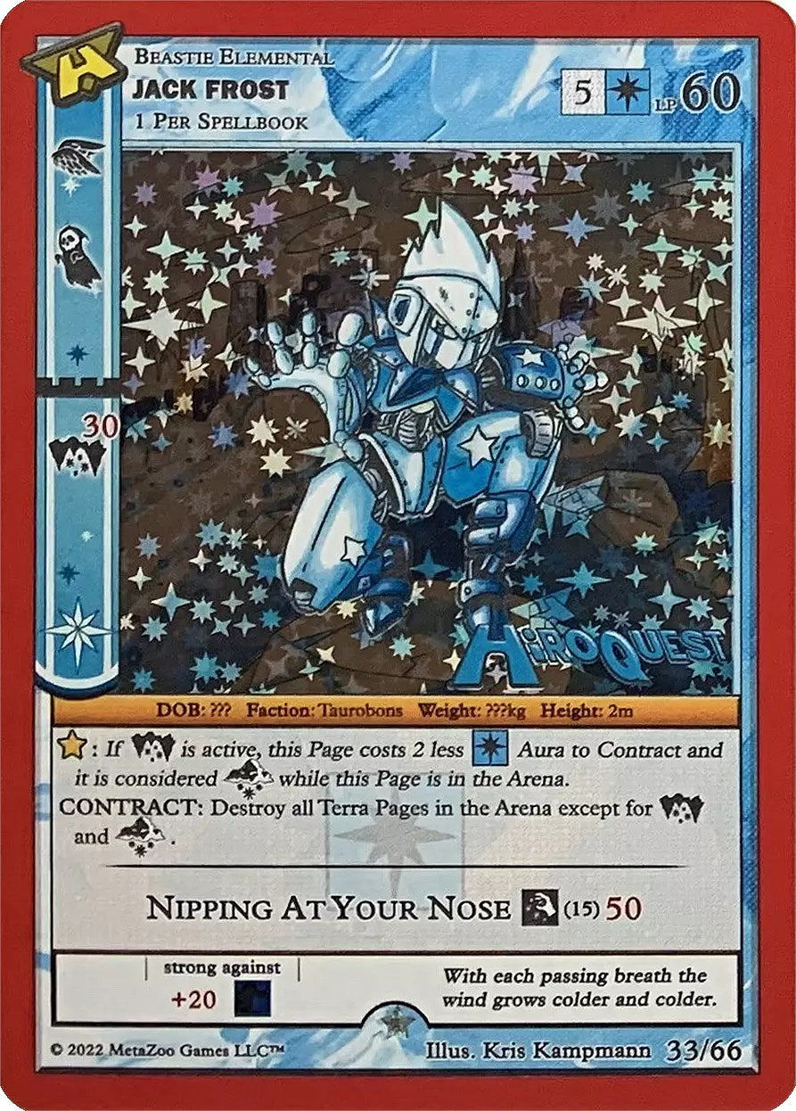 Jack Frost [Hiroquest Promos] | Total Play