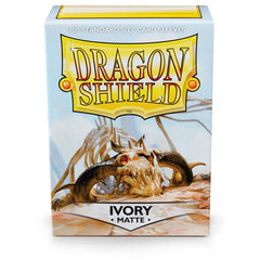 Dragon Shield: Standard 100ct Sleeves - Ivory (Matte) | Total Play