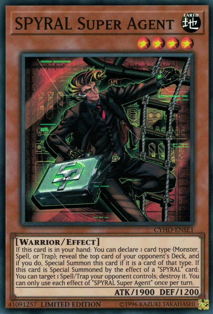 SPYRAL Super Agent [CYHO-ENSE1] Super Rare | Total Play