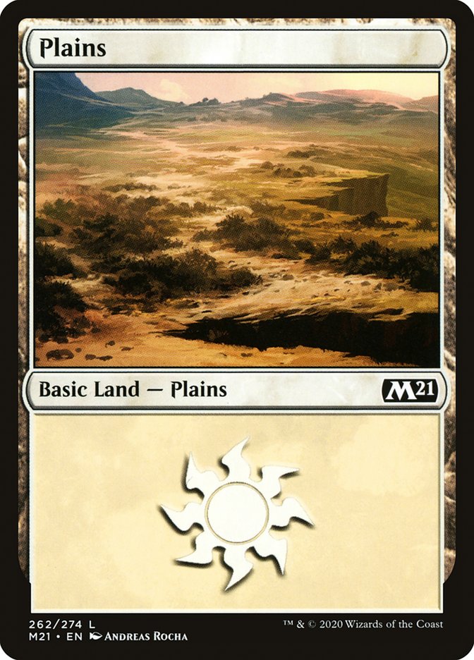 Plains (262) [Core Set 2021] | Total Play