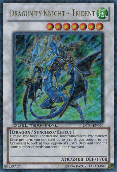 Dragunity Knight - Trident [DT04-EN040] Ultra Rare | Total Play