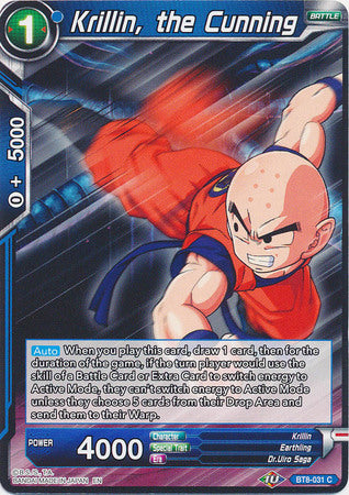 Krillin, the Cunning (BT8-031) [Malicious Machinations] | Total Play