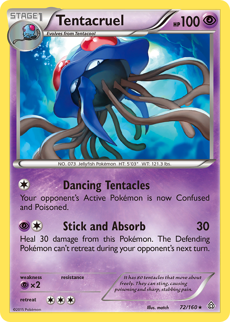 Tentacruel (72/160) [XY: Primal Clash] | Total Play