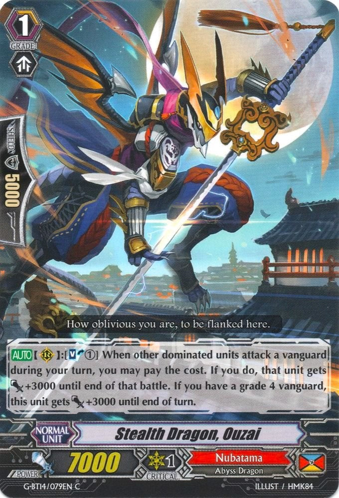 Stealth Dragon, Ouzai (G-BT14/079EN) [Divine Dragon Apocrypha] | Total Play