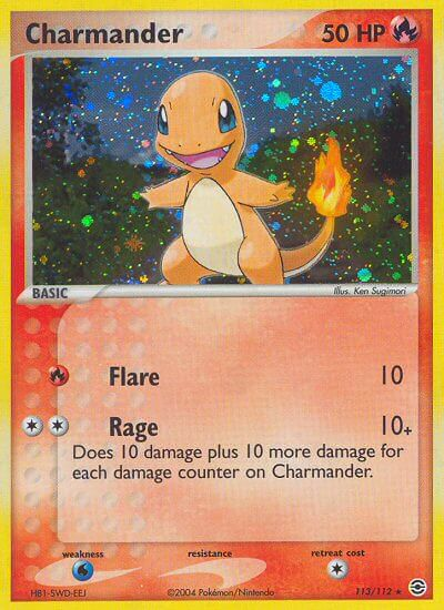 Charmander (113/112) [EX: FireRed & LeafGreen] | Total Play