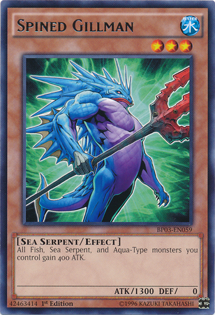 Spined Gillman [BP03-EN059] Rare | Total Play