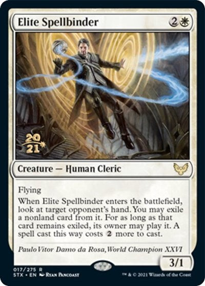 Elite Spellbinder [Strixhaven: School of Mages Prerelease Promos] | Total Play