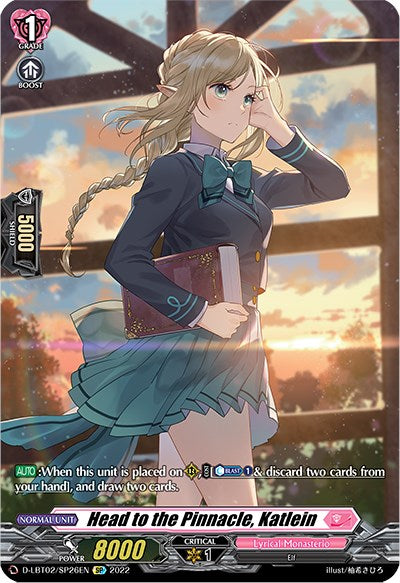 Head to the Pinnacle, Katlein (D-LBT02/SP26EN) [Lyrical Monasterio: It's a New School Term!] | Total Play