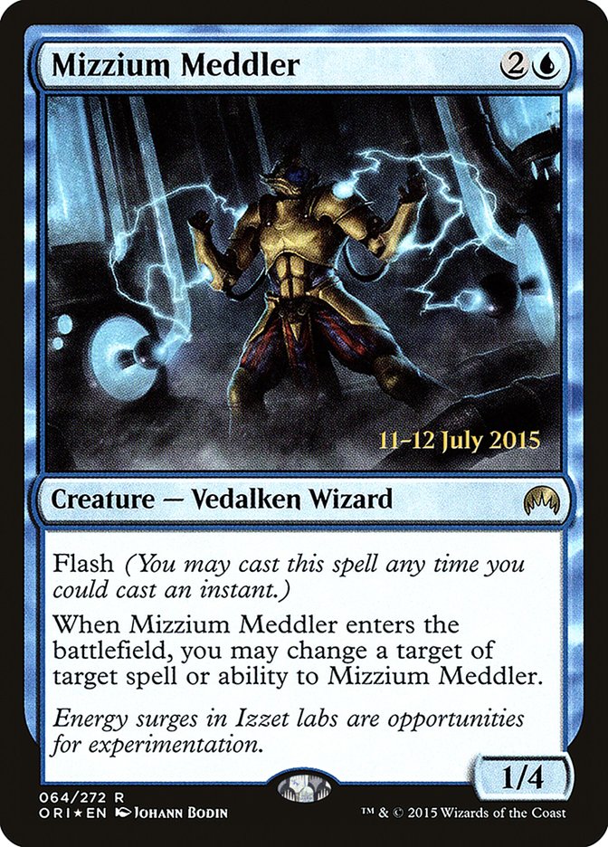 Mizzium Meddler [Magic Origins Prerelease Promos] | Total Play