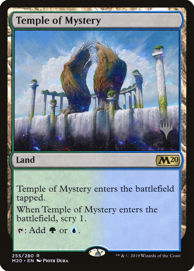 Temple of Mystery (Promo Pack) [Core Set 2020 Promos] | Total Play