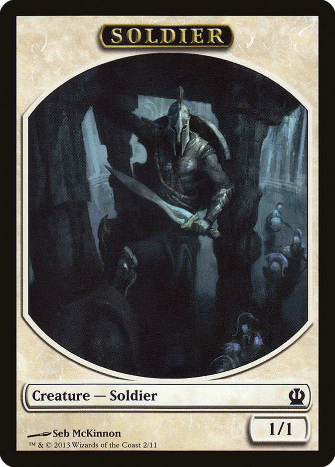 Soldier Token (2/11) [Theros Tokens] | Total Play