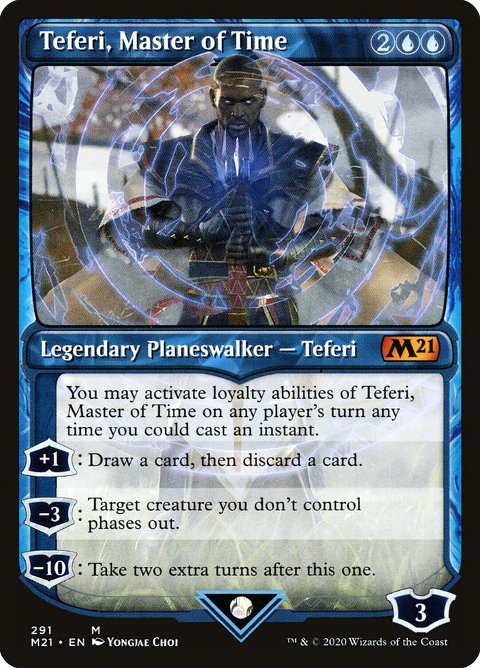 Teferi, Master of Time (Showcase) (291) [Core Set 2021] | Total Play