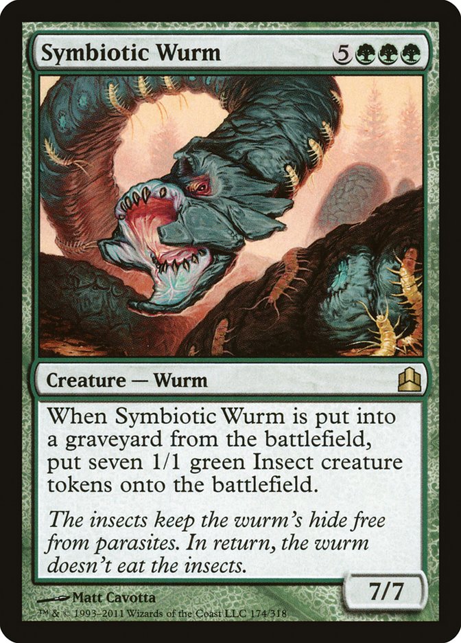 Symbiotic Wurm [Commander 2011] | Total Play