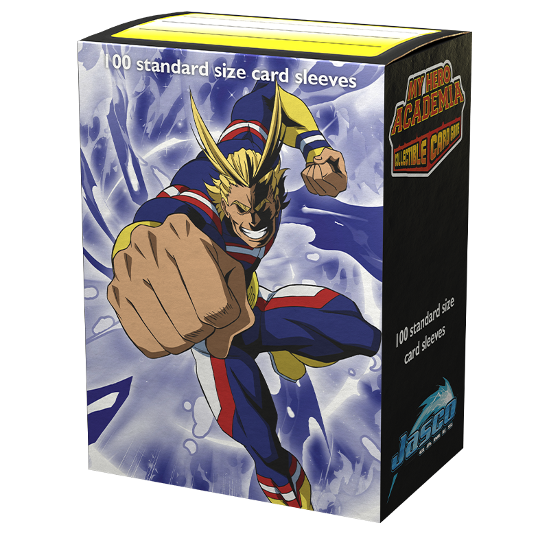 Dragon Shield: Standard 100ct Art Sleeves - My Hero Academia (All Might Punch) | Total Play