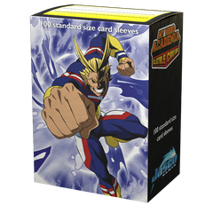 Dragon Shield: Standard 100ct Art Sleeves - My Hero Academia (All Might Punch) | Total Play