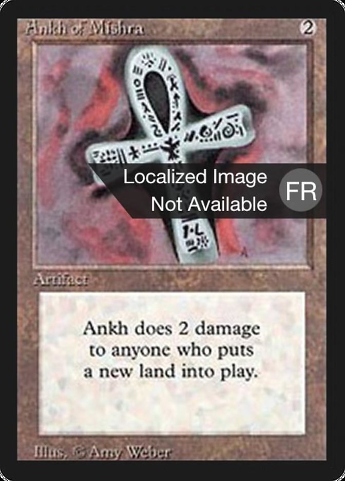 Ankh of Mishra [Foreign Black Border] | Total Play