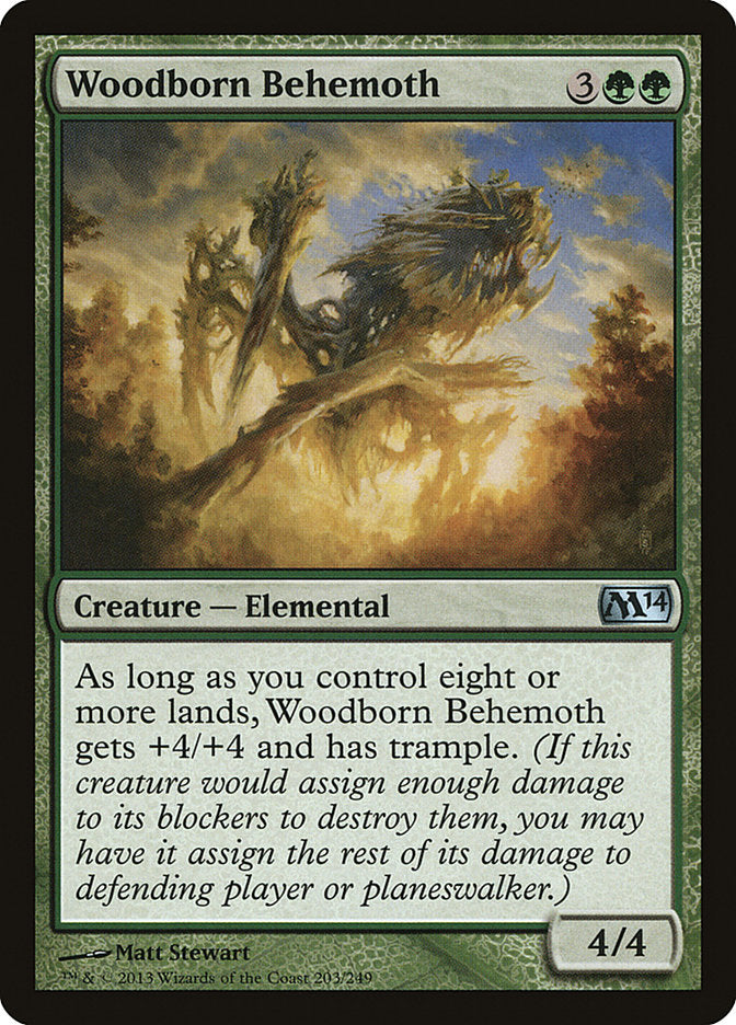 Woodborn Behemoth [Magic 2014] | Total Play