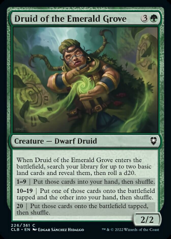 Druid of the Emerald Grove [Commander Legends: Battle for Baldur's Gate] | Total Play
