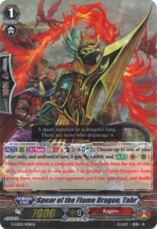 Spear of the Flame Dragon, Tahr (RRR) (G-LD02/008EN) [G-Legend Deck Vol.2: The Overlord Blaze] | Total Play
