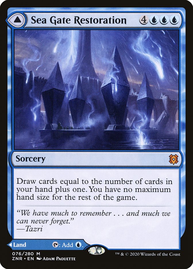 Sea Gate Restoration // Sea Gate, Reborn [Zendikar Rising] | Total Play