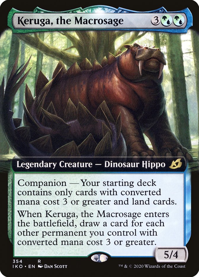 Keruga, the Macrosage (Extended Art) [Ikoria: Lair of Behemoths] | Total Play