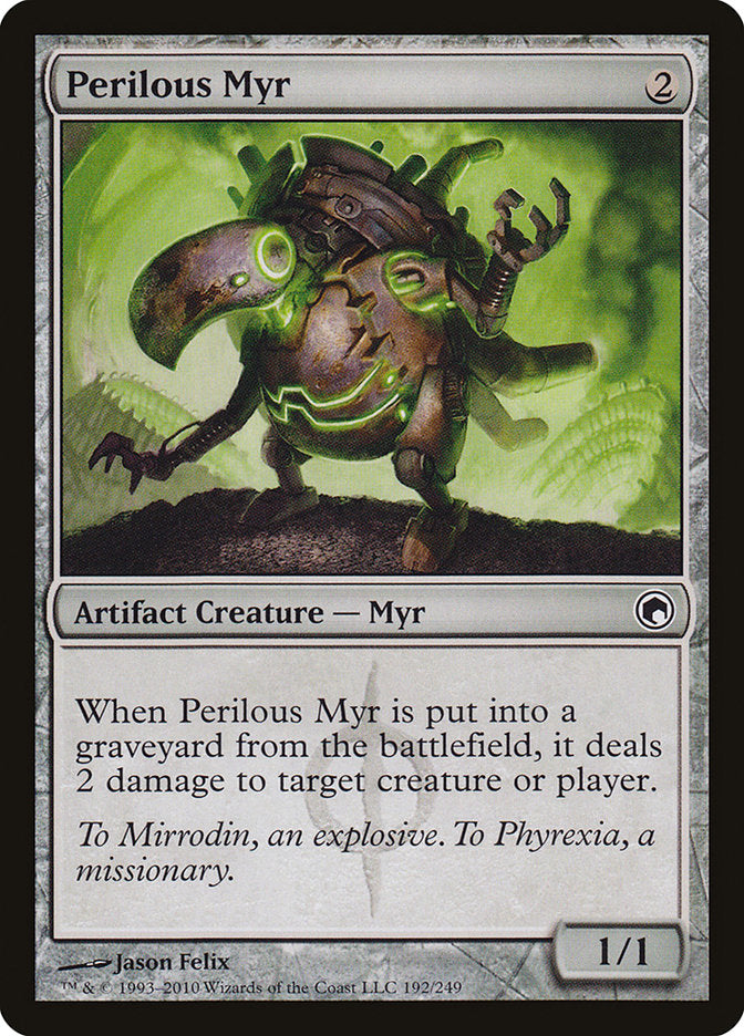 Perilous Myr [Scars of Mirrodin] | Total Play